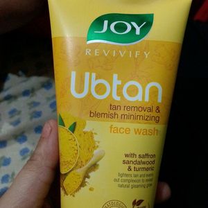 Joy Ubtan Face Wash New Pack