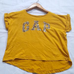 Mustard Crop Top