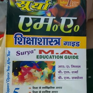 M.A. Education Guide