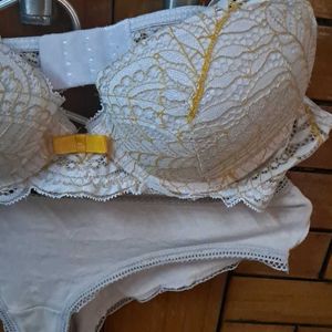 Combo Of  Six Imported Fabric Bra N Panty