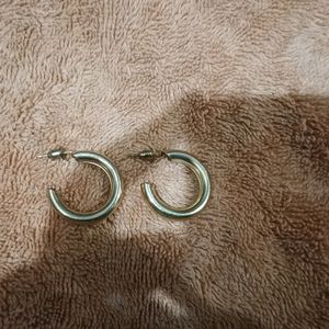 3 Pairs Of Gold Hoops