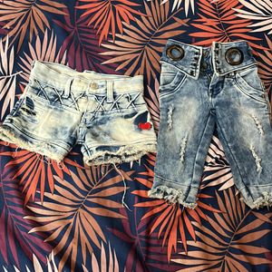 Kids Denim Short& Pant