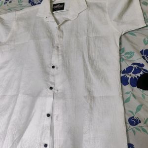 White Half Shirt For Sale 🚚✋