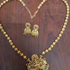 Lakshmi pendant necklace