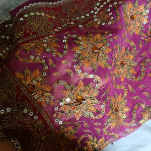 Banarsi Work Siffon Saree