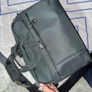 Bata Laptop Bag - In Olive Green Color