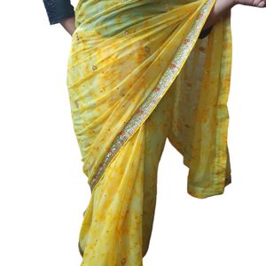 Chiffon Saree Only Sare