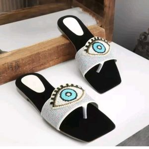 Evil Eye Slippers