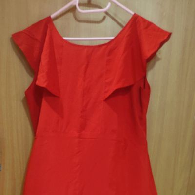 Self Design Red Ladies Gown at Rs 1241/piece in Surat | ID: 23235724488