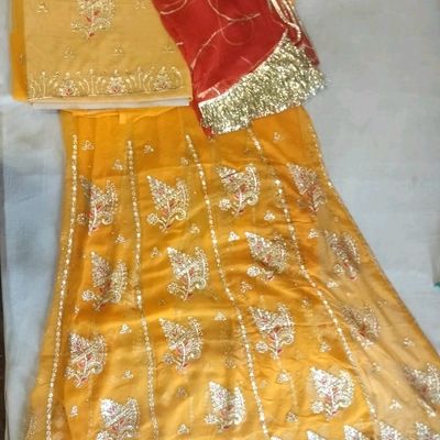 Lehenga , Rajputi Posak ,brand, Women Lehengas , Rajputi Dress , Rajasthani  Poshak, Fancy Lehenga Choli , marwari poshak,half