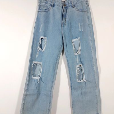 Kancan - Jeans Women's Five Pocket High Waist Distressed Denim Jean - -  SaltTree