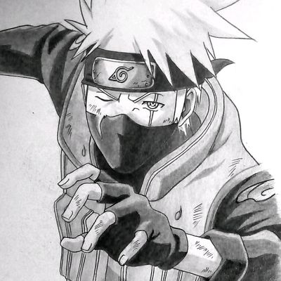 Kakashi Hatake from Naruto - Marish.ru - Paintings & Prints, People &  Figures, Animation, Anime, & Comics, Anime - ArtPal