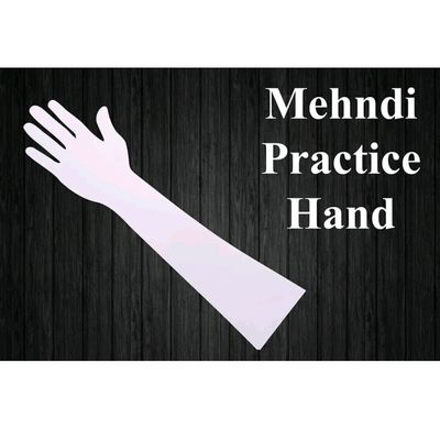 Reusable Acrylic Hand for Mehndi Practice - Rang e Hina