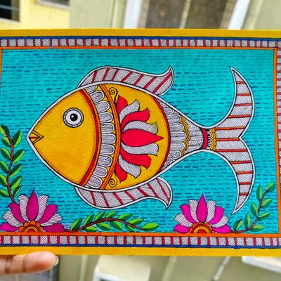 Mithila Painting - How to Madhubani Art for Kids and Beginners - Happiest  Ladies