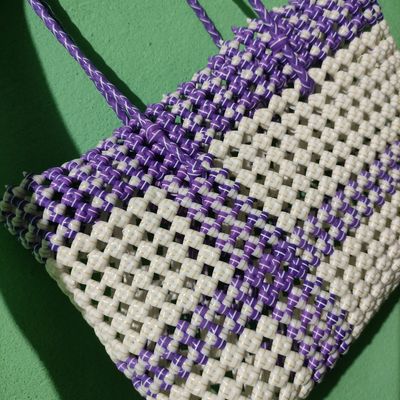 New Design Market Basket Model /Plastic Wire Koodai DIY By My Friend Vadivu  @SaiCraftWorks - YouTube