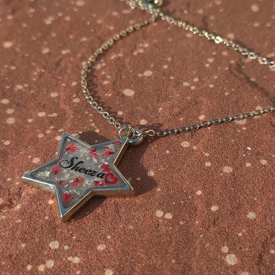 Taurus necklace silver constellation- Delftia Science Jewelry