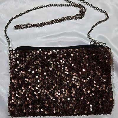 NWT Madison West Sling Bag BGW-6026 - Glitter, Pewter | eBay