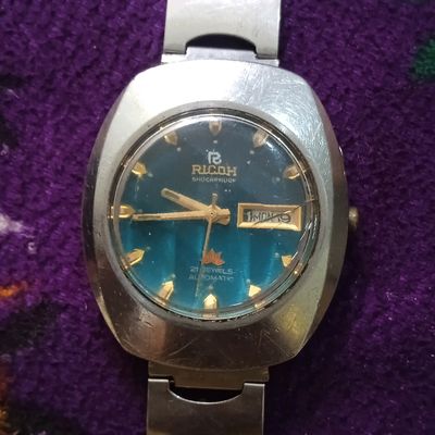 Buy RICOH Genuine Watch Japan Rare Automatic Day-date 21 Jewels /ricoh  Original Automatic Reconditioned Watch Fully Functional Online in India -  Etsy