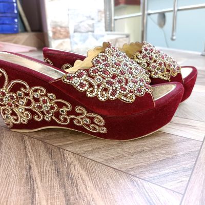 stylish and most Beautiful bridal sandal Different types of Footwear for  bridal - YouTube