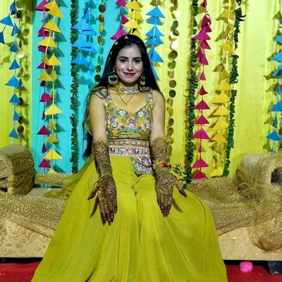 Designer Embroidered yellow Lehenga for Haldi Bridal Wear – Nameera by  Farooq