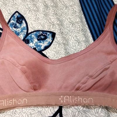 Buy Alishan Cotton Non-Padded Non-Wired Sports Bra at