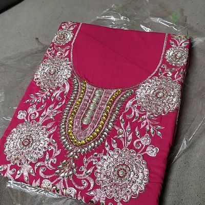 Salwar Suit Unstitched Cotton Dress Material / Churidar Suit for Women –  neighbourjoy