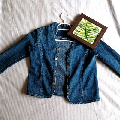 Jacket TOM TAILOR Blue size M International in Denim - Jeans - 23342745