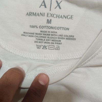 T Shirts Shirts Armani Exchange Tshirt M Size Freeup