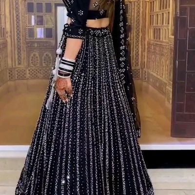 Kareena Kapoor Patch Border Work A Line Lehenga Choli - Bollywood Lehenga  Choli