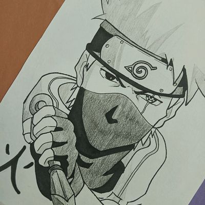 Naruto Kakashi Hatake Drawing - Drawing Skill