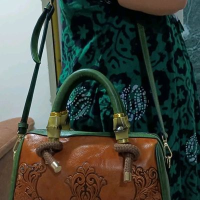 ESBEDA Pista Color Top handle Satchel bag For Women