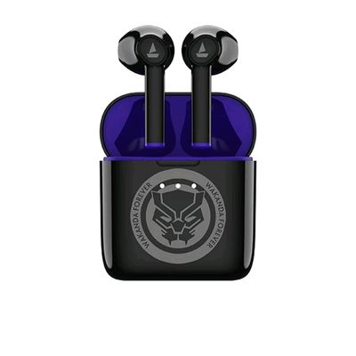 Headphones Speakers boAt Black Panther Marvel Edition TWS