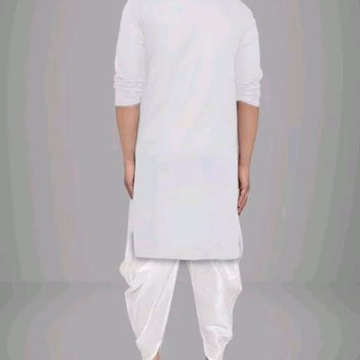 Short frock sales with dhoti