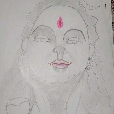 MAHADEV Pencil Drawing/ How to draw Lord Shiv Pencil sketch step by step ||  SKN Arts & Crafts | Drawings, Photos of lord shiva, Pencil drawings