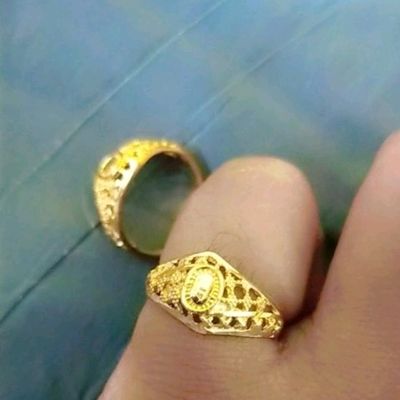 Gold Ring For Baby Baba BR086 | Pure Gold Jeweller