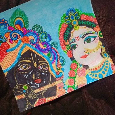 Art Work on Dashavataram! – Srishti and beyond and further…