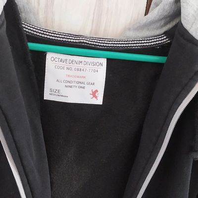Buy ALLEN SOLLY Grey Polyester Zip Closure Regular Fit Mens Casual Wear  Jacket | Shoppers Stop