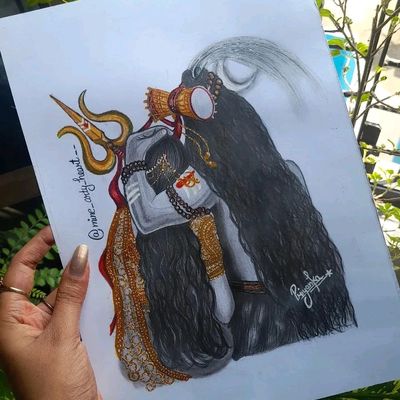 Quick and simple drawing of lord shiva shankar bhagwan drawing art easy and  simple drawing art 🙏🙏🙏🙏 - YouTube