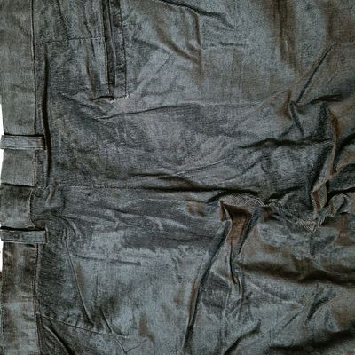 70s Khaki Saddleback Flared Pants - Small, 25.5