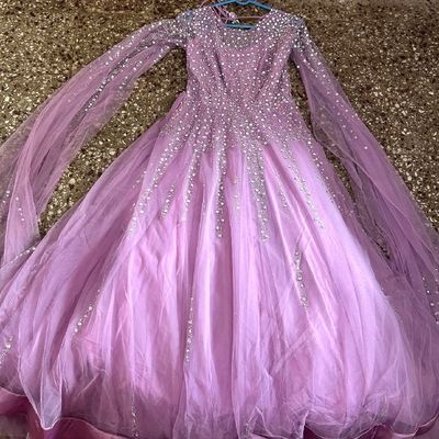 Grand Champagne Bridal Gown (BR-01) – Ammara Khan