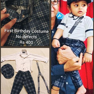 Boys Clothing  Baby Boy Birthday Dress Set Upto 1 Year.NOT