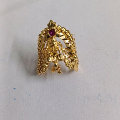 Buy Rings/goddess Lakshmi Ring, Wedding Ring, Handmade Goddess Lakshmi  Pearls Ring, Golden Ring,pearl Beads Ring. Online in India - Etsy