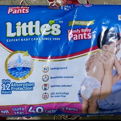 Buy LITTLE'S COMFY BABY PANTS DIAPERS WITH WETNESS INDICATOR AND
