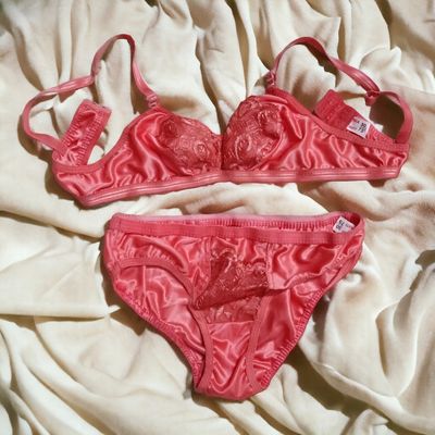 Bra Rossa Verde Bra Panty Sexy Set For honymoon Freeup