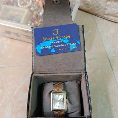 Jean fendi swiss quartz price best sale