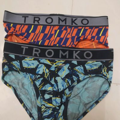 Athletic Wear Tromko 2 Innerwear Underwear Men Brief Freeup