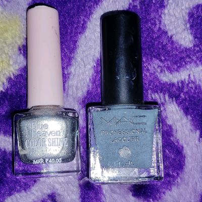 Magic Purple/Sky Blue Color Changing Mood Nail Polish Nail… | Flickr