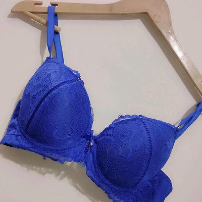 Buy Prettycat Light Blue Womens Lace Cami Bra Lightly Padded Bra  (Pc-Br-6044-Lblu-36B) Online at Best Prices in India - JioMart.
