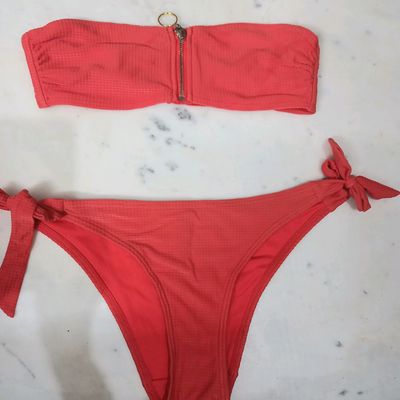 Others Orange Bikini Used Freeup