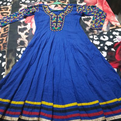 Short Frock style Kurti for Jeans – Aangan of Kutch